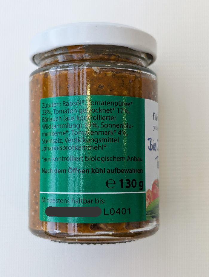 Bärlauch-Tomatencreme