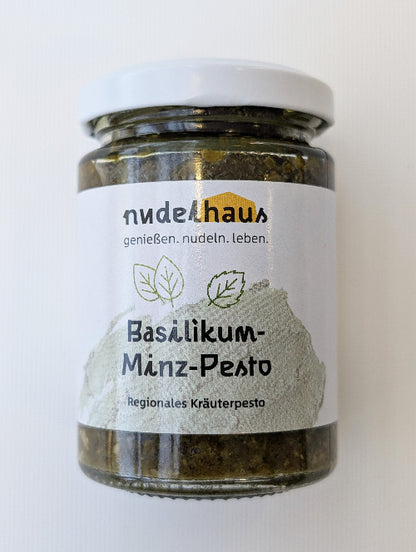 Basilikum-Minzpesto