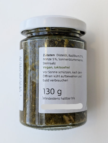 Basilikum-Minzpesto