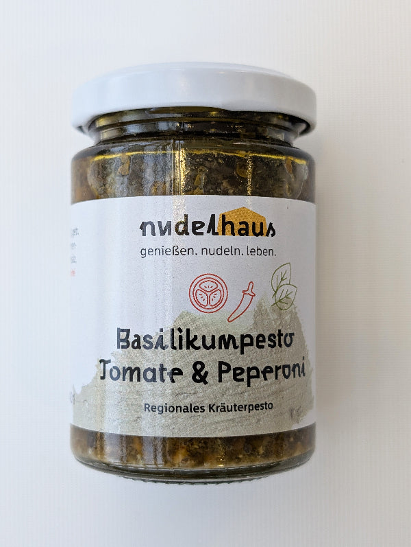 Basilikumpesto Tomate & Peperoni 