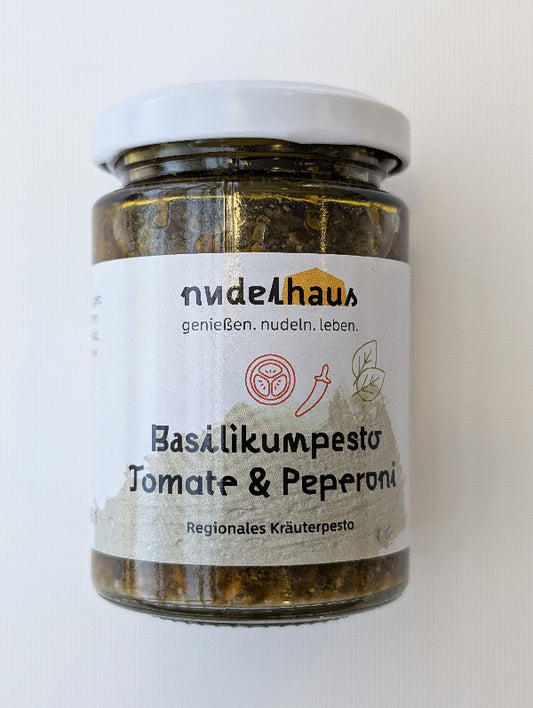 Basilikumpesto Tomate & Peperoni 