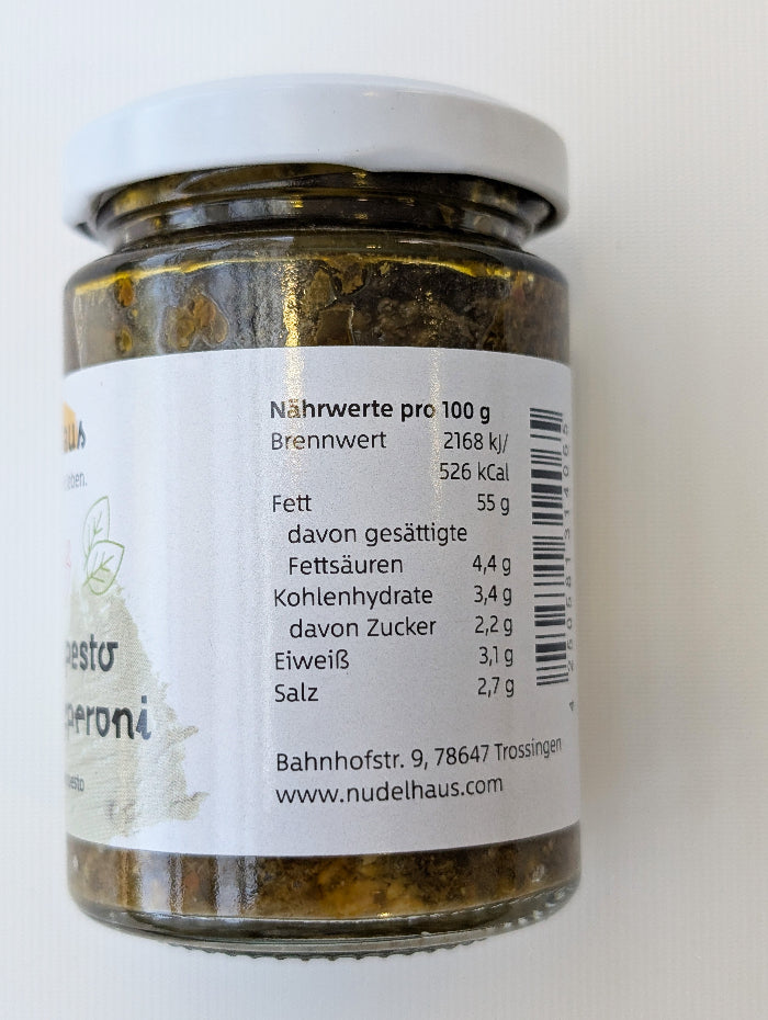Basilikumpesto Tomate & Peperoni 