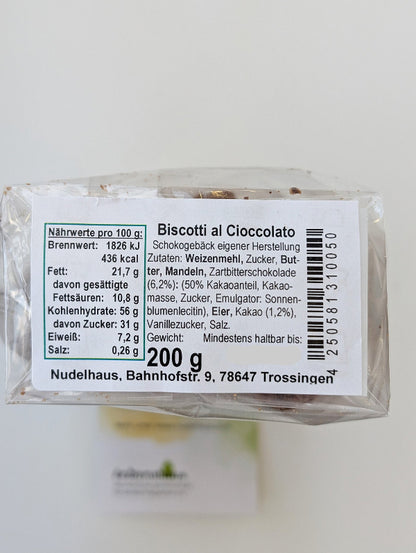 Biscotti al cioccolato