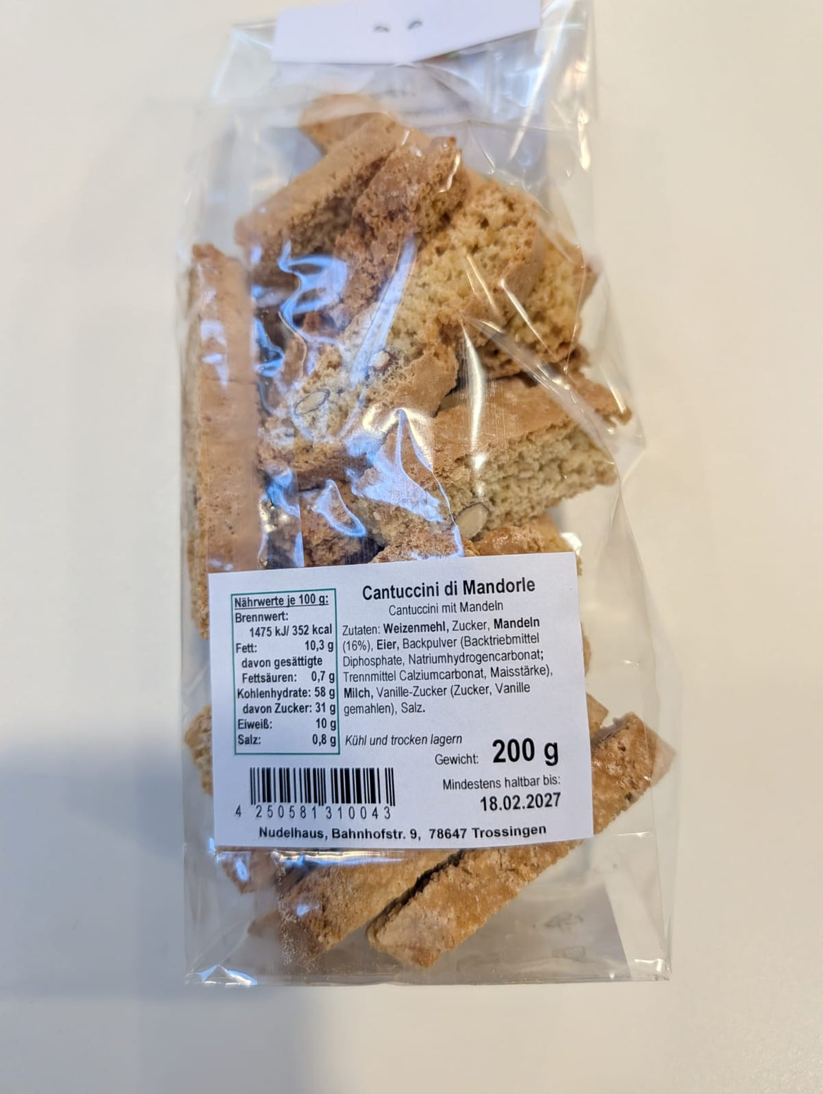 Cantuccini di mandorle | Mandel - Cantuccini 200g