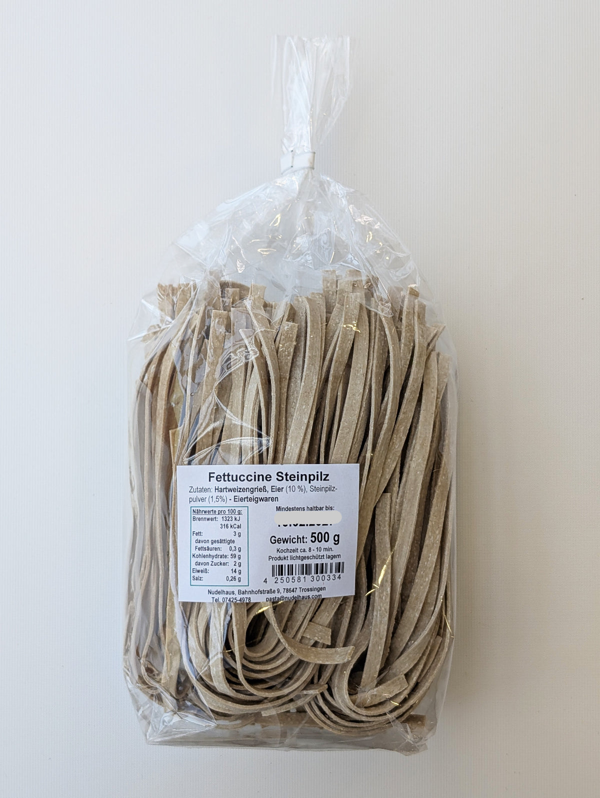 Fettuccine mit Steinpilz