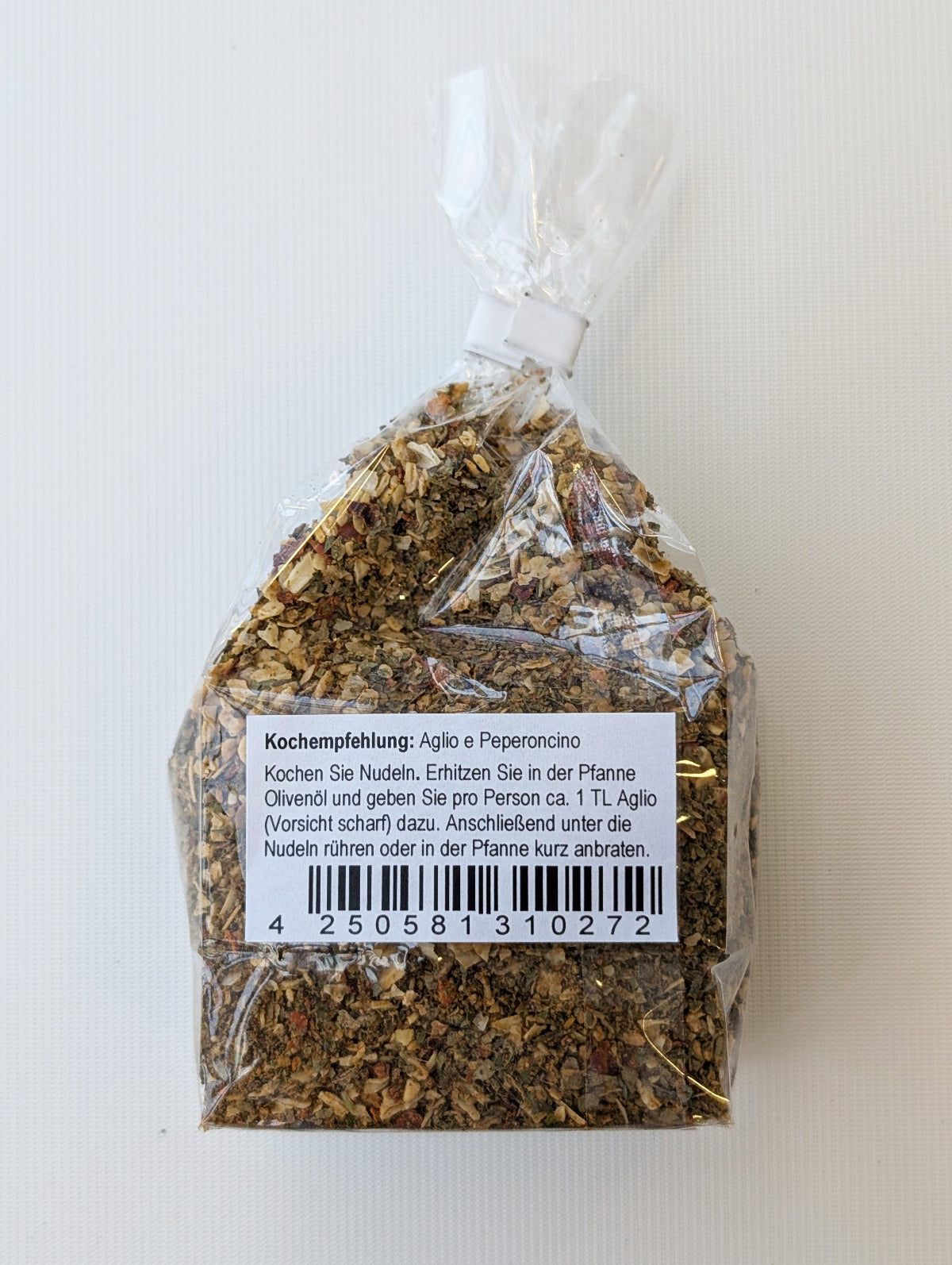 Gewürzzubereitung Aglio e Peperoncino