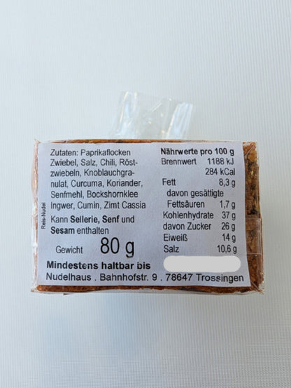 Gewürzzubereitung Riso e Pasta