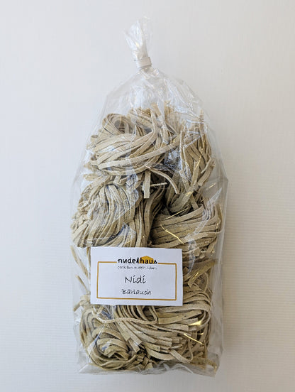 Nidi Nudeln mit Bärlauch