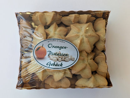 Orangen-Pistazien-Gebäck