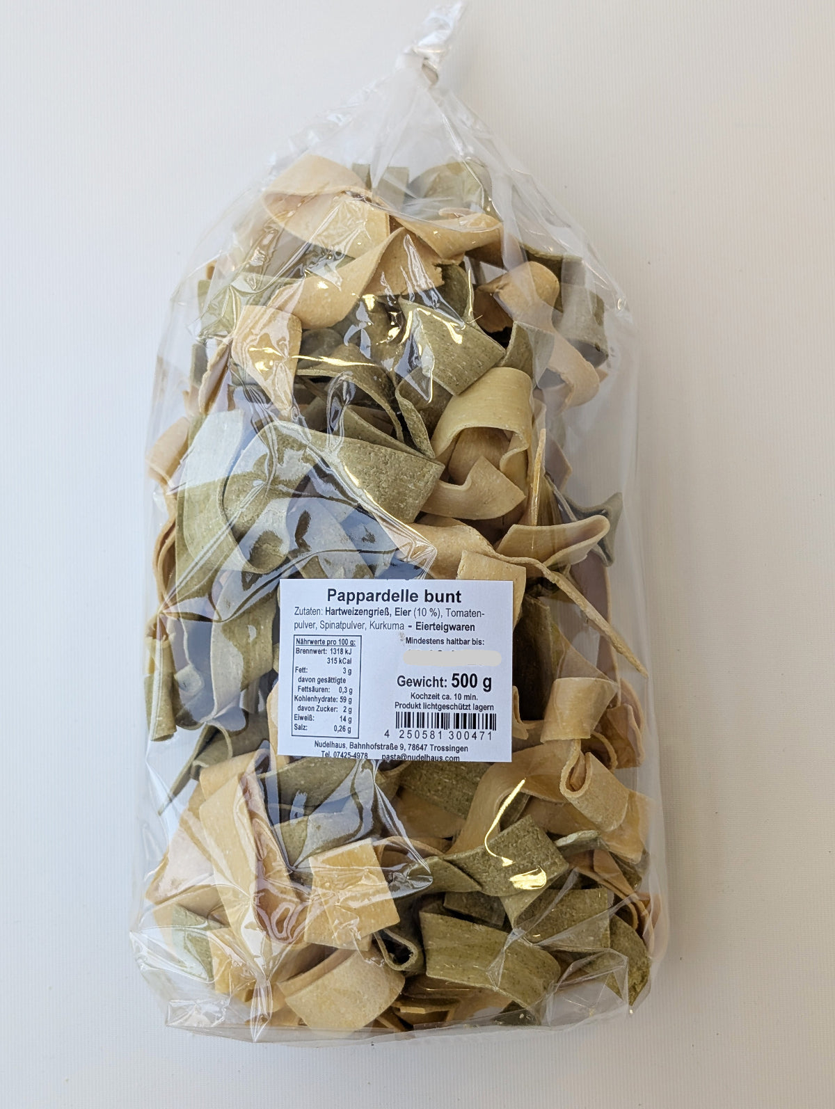 Pappardelle bunt