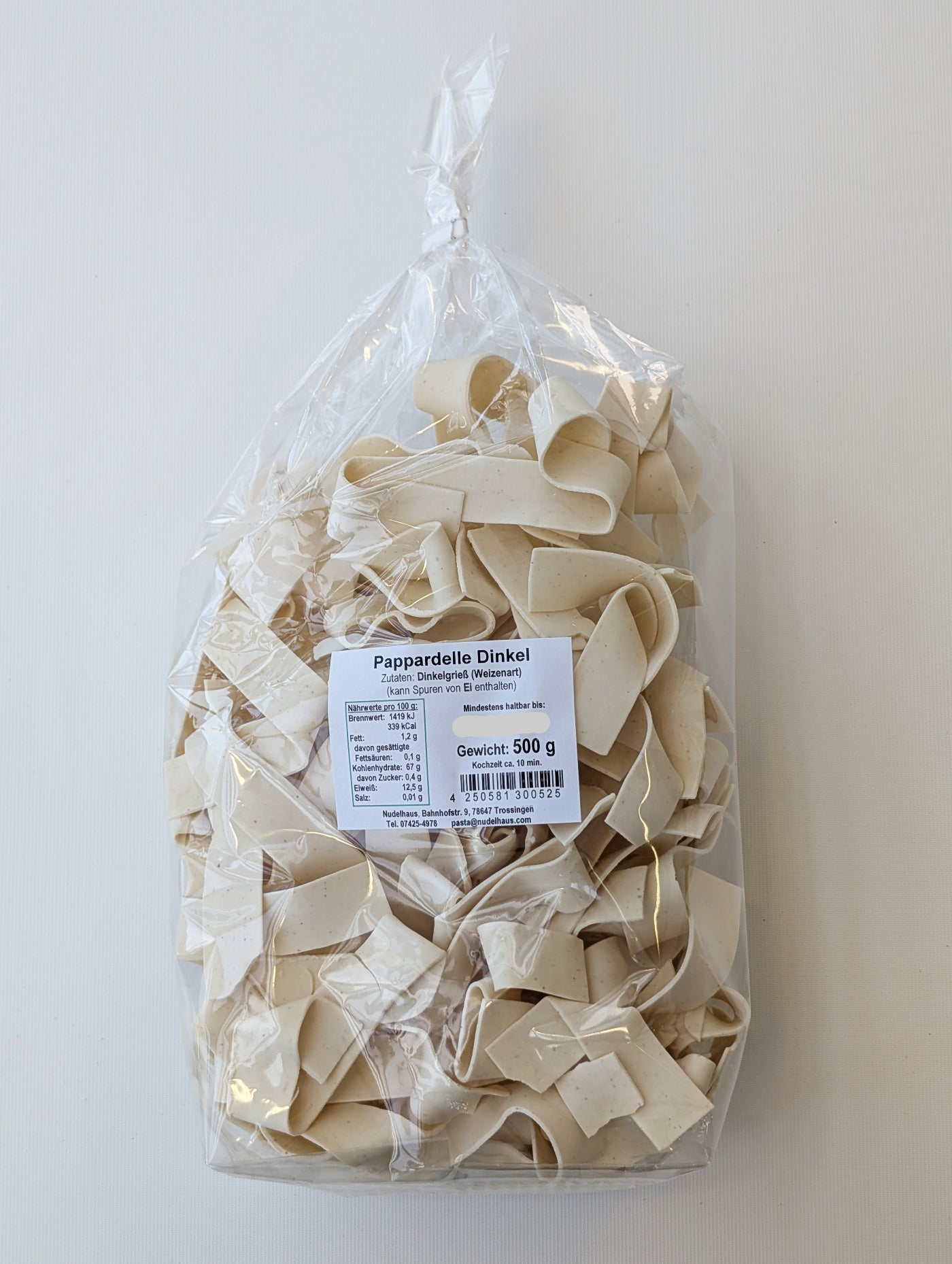 Pappardelle Dinkel