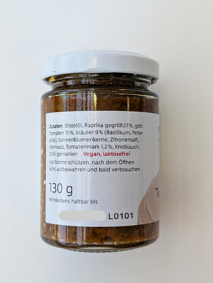 Paprika-Tomaten-Pesto