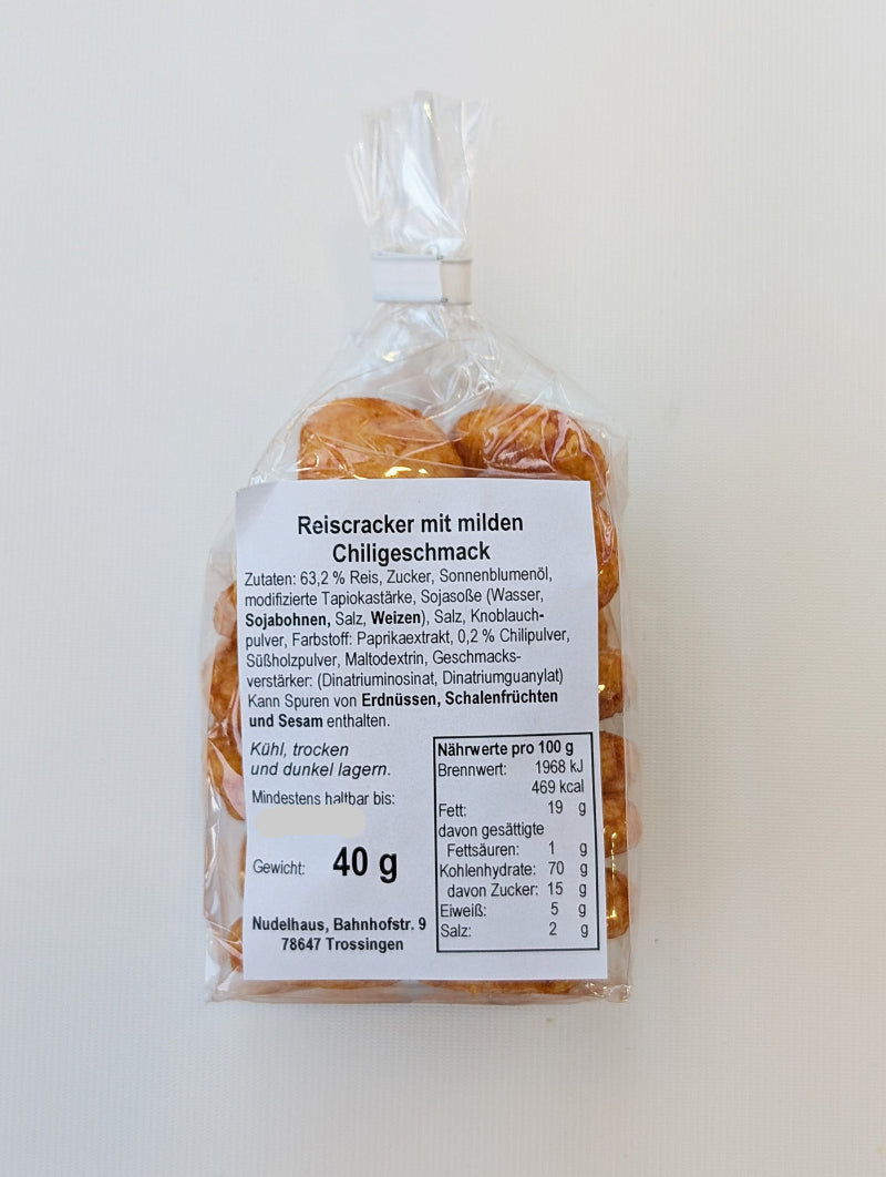 Reiscracker Paprika-Chili