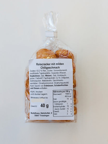 Reiscracker Paprika-Chili