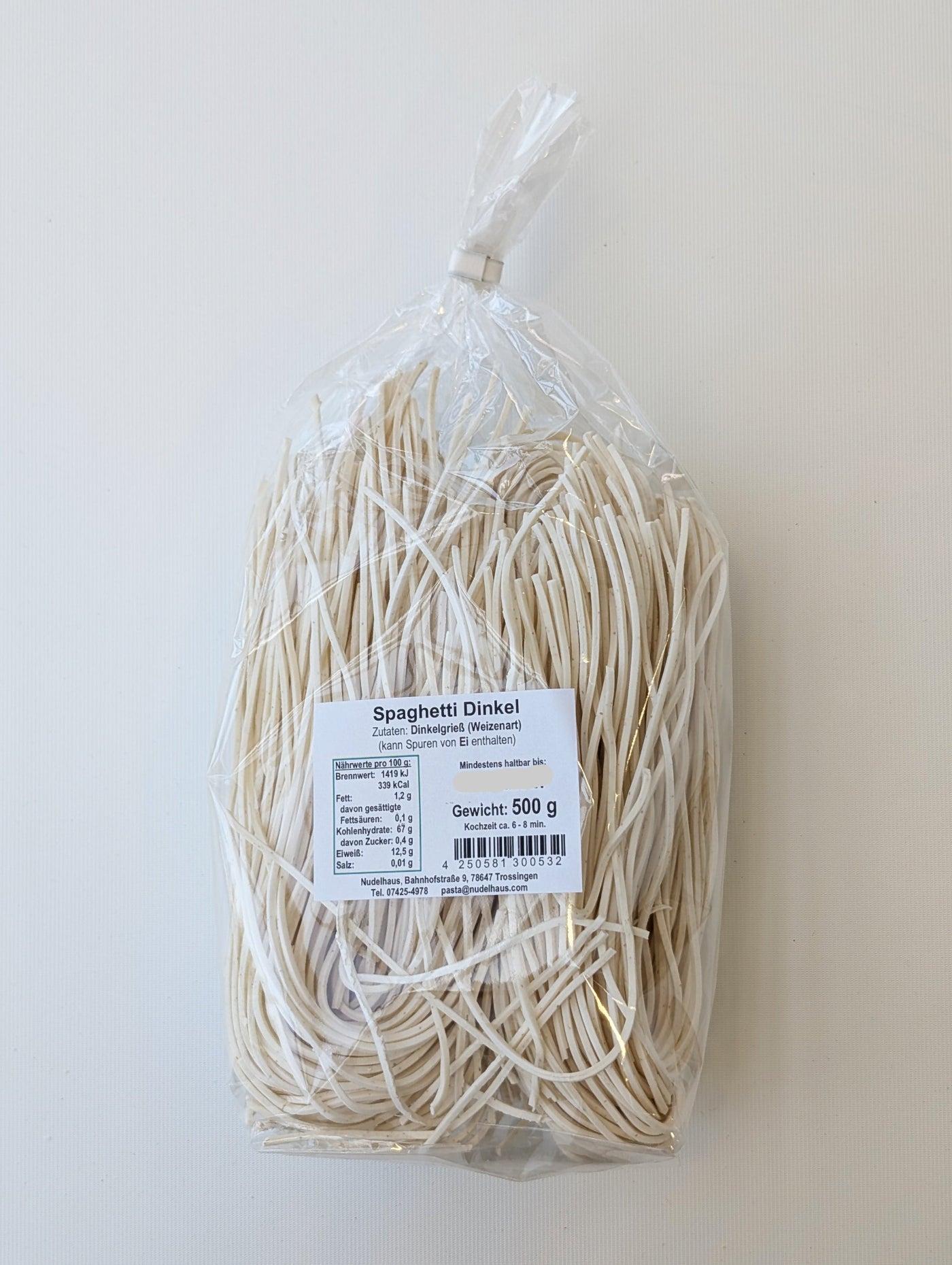 Spaghetti Dinkel